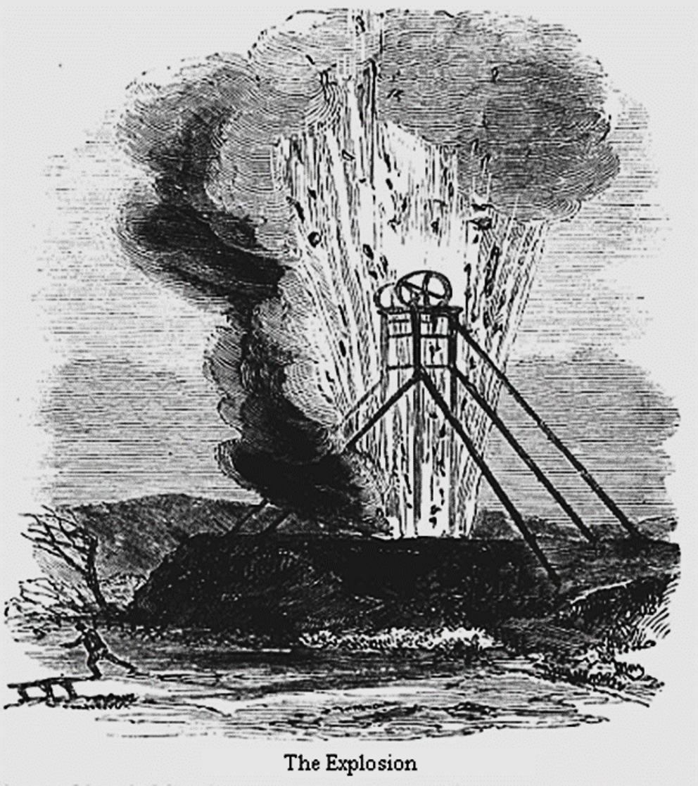 Coal Mining & the Victoria Pit Disaster  The Explosion Nitshill Memories